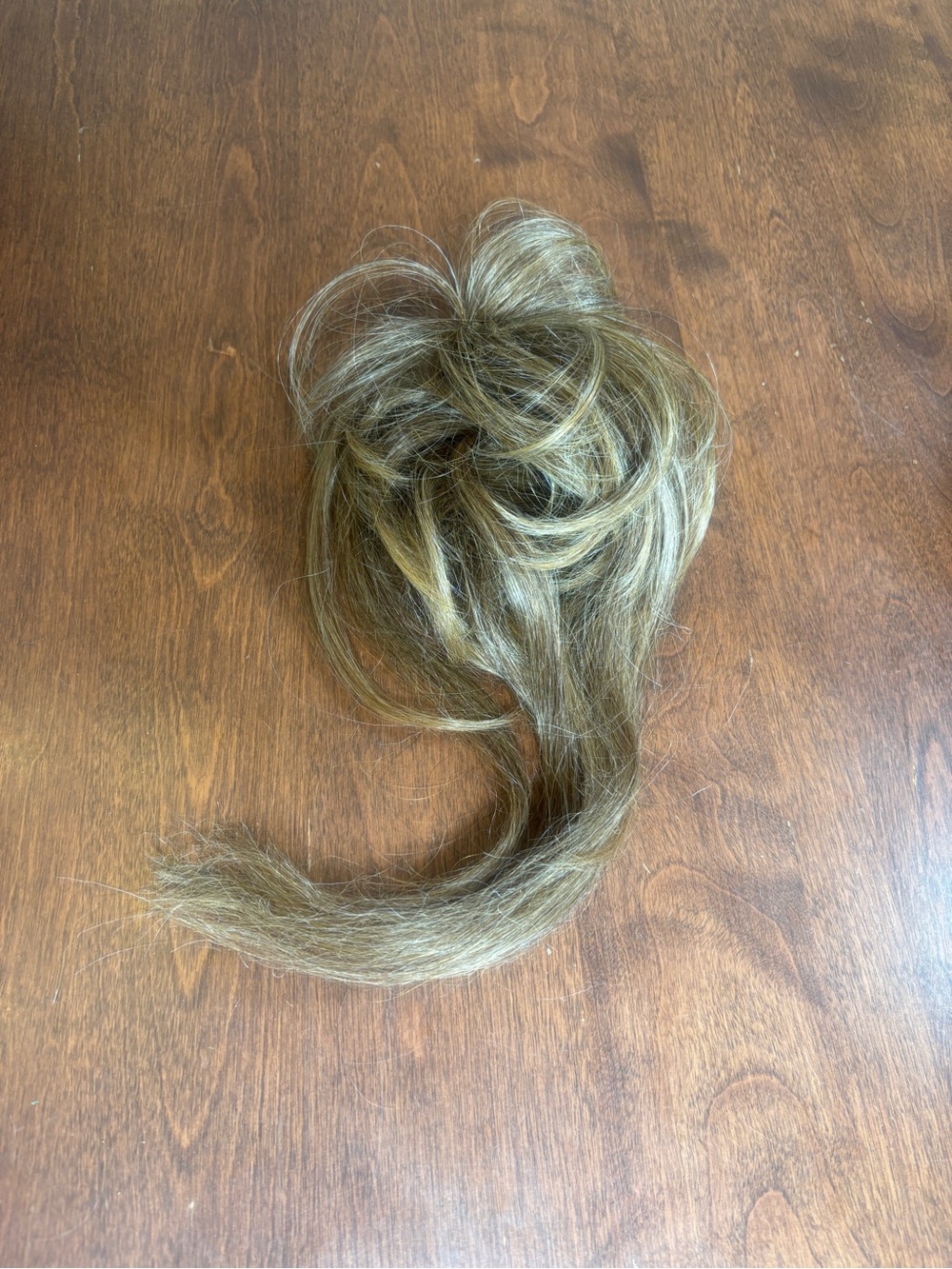 Tousled Messy Bun / Ponytail Hair Extension Piece